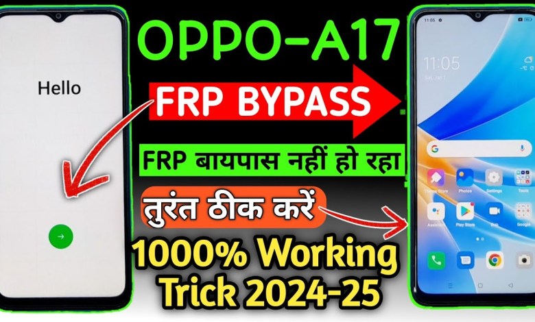 Oppo A17 Frp Bypass Android 12/13 | Oppo (cph 2477) Oppo A17 Frp Bypass Android 12/13 | Oppo (cph 2477)
