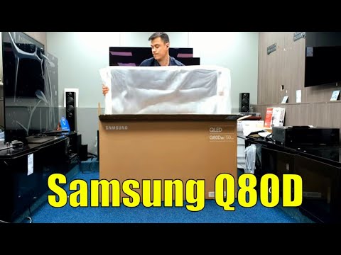 Samsung Q80D QLED 2024 Unboxing, Setup, Test and Samsung Q80D QLED 2024 Unboxing, Setup, Test and