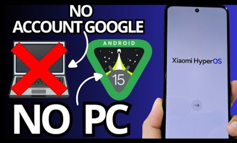 Unlocking Your Xiaomi: The Secret to Removing Your Google Account on HyperOS Redmi! Unlocking Your Xiaomi: The Secret to Removing Your Google Account on HyperOS Redmi!