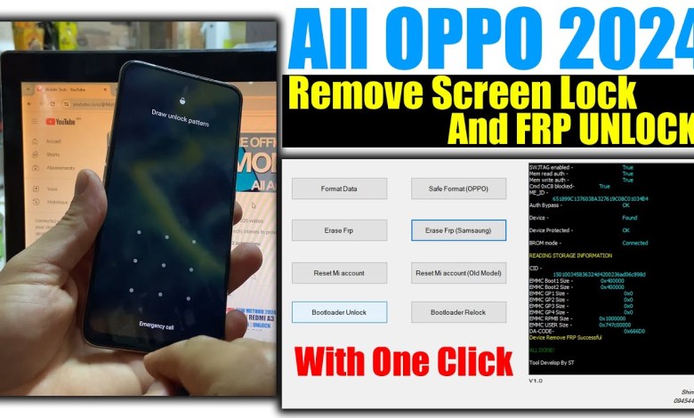 All Oppo Pattern Unlock Tool – Remove Screen Lock – FRP All Oppo Pattern Unlock Tool – Remove Screen Lock – FRP