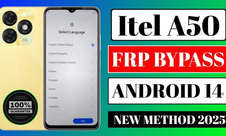 Uncover the New 2025 Method for Itel A50 Frp Bypass without PC! Uncover the New 2025 Method for Itel A50 Frp Bypass without PC!