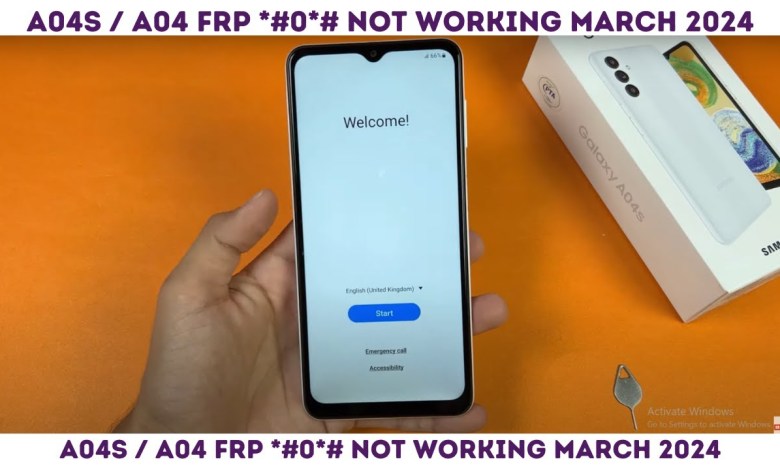 Samsung A04s Frp bypass Android 13 | Samsung frp code Samsung A04s Frp bypass Android 13 | Samsung frp code