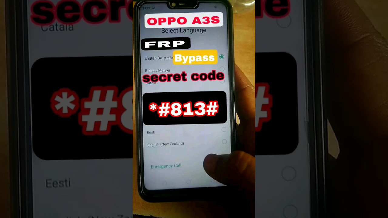 Oppo A3s 100% Easy FRP bypass | a3s frp unlock | Oppo A3s 100% Easy FRP bypass | a3s frp unlock |