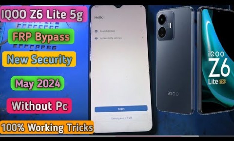 IQOO Z6 Lite 5G FRP Bypass /IQOO Android 13 FRP Bypass IQOO Z6 Lite 5G FRP Bypass /IQOO Android 13 FRP Bypass