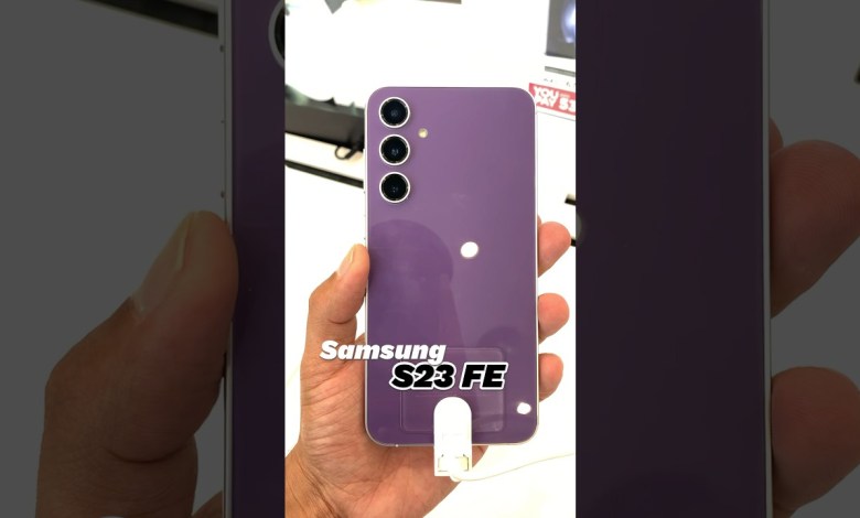 Samsung Galaxy S23 FE Hands on Review – Galaxy S23 Samsung Galaxy S23 FE Hands on Review – Galaxy S23