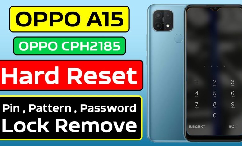 Oppo A15 ( CPH2185 ) Hard Reset, Screen Lock Remove, Oppo A15 ( CPH2185 ) Hard Reset, Screen Lock Remove,