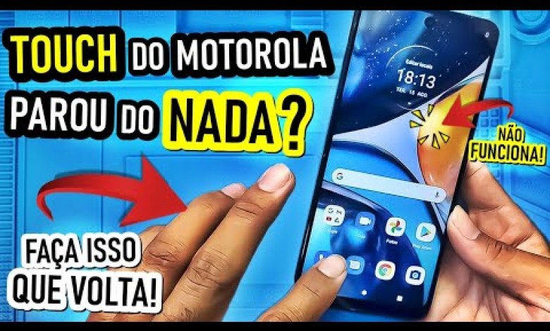 What to do when the Touch on your Motorola cell phone STOPS What to do when the Touch on your Motorola cell phone STOPS