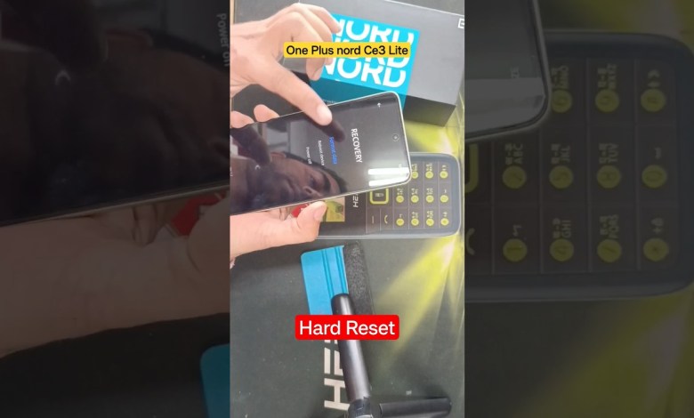 oneplus nord CE 3 lite || hard reset || easy tech 1.0 oneplus nord CE 3 lite || hard reset || easy tech 1.0