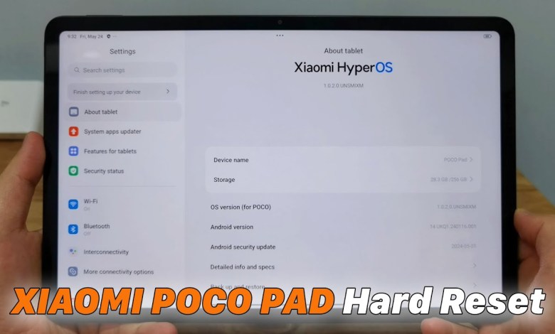 XIAOMI POCO PAD HyperOS – Hard Reset (Remove Lock XIAOMI POCO PAD HyperOS – Hard Reset (Remove Lock