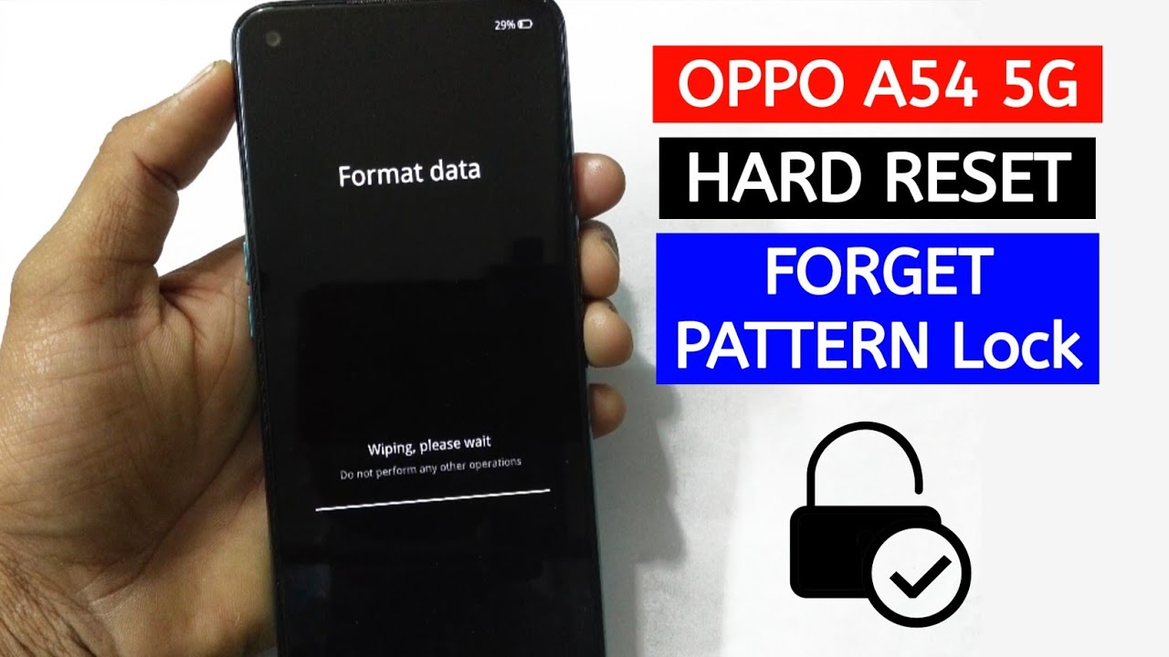 How to Hard Reset OPPO A54 5G ? | A54 5G factory reset. How to Hard Reset OPPO A54 5G ? | A54 5G factory reset.