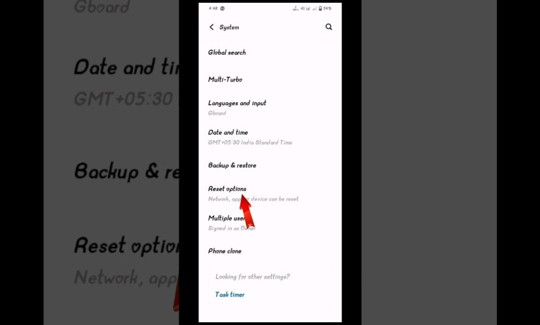 How to reset option in vivo #youtubeshorts #mobile How to reset option in vivo #youtubeshorts #mobile