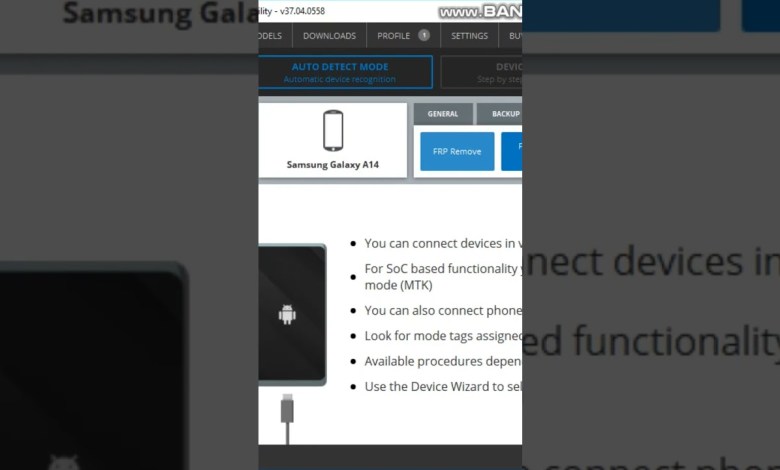 FRP Samsung A14 New Sec FRP Samsung A14 New Sec