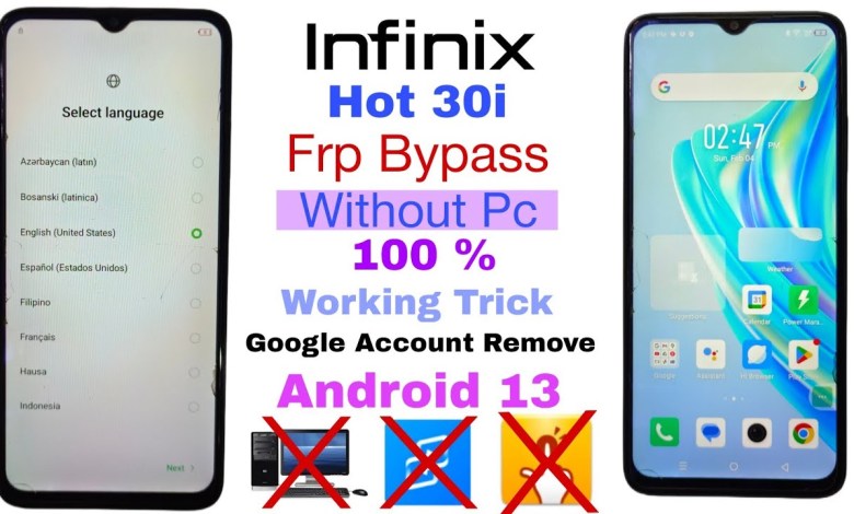 Infinix Hot 30i Frp Bypass Android 13 ! Infinix Hot 30i Infinix Hot 30i Frp Bypass Android 13 ! Infinix Hot 30i