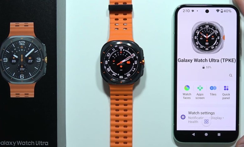 SAMSUNG Galaxy Watch Ultra: How to Remove Samsung SAMSUNG Galaxy Watch Ultra: How to Remove Samsung