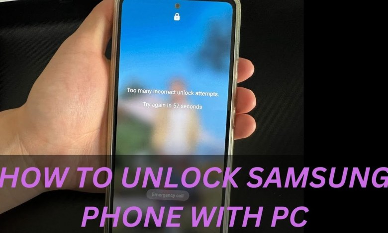 Unlock Samsung Phone Using PC | 4 Ways to Open a Unlock Samsung Phone Using PC | 4 Ways to Open a