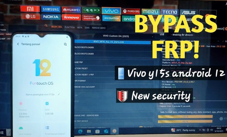 Unlock”Unlock the Secrets: Bypass FRP on Vivo Y15s with Android 12—100% Success! Unlock”Unlock the Secrets: Bypass FRP on Vivo Y15s with Android 12—100% Success!