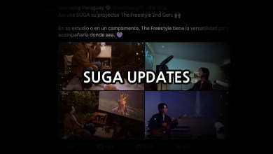 SUGA Updates: Samsung Paraguay, blur face, photo SUGA Updates: Samsung Paraguay, blur face, photo