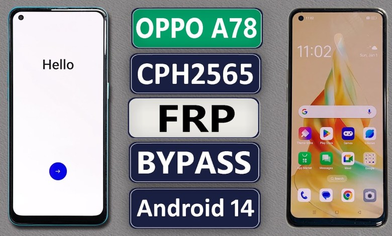OPPO A78 (CPH2565) FRP BYPASS ANDROID 13 WITHOUT PC OPPO A78 (CPH2565) FRP BYPASS ANDROID 13 WITHOUT PC