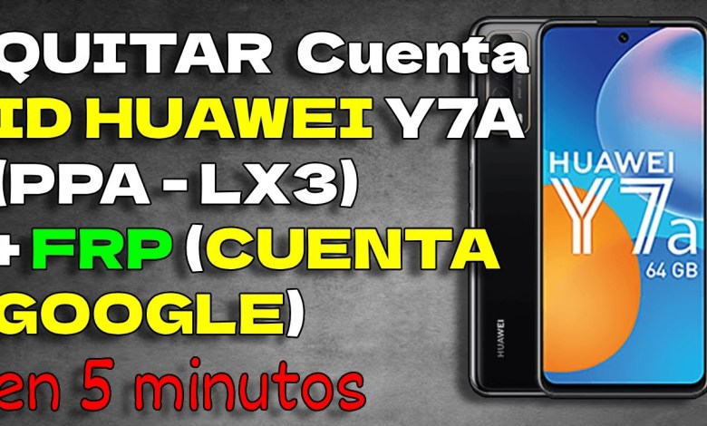 Remove FRP Account + ID Huawei Y7A (PPA-LX3) in 5 Remove FRP Account + ID Huawei Y7A (PPA-LX3) in 5