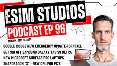 eSIM STUDIOS Podcast Ep 96 | Snapdragon X New CPU | eSIM STUDIOS Podcast Ep 96 | Snapdragon X New CPU |
