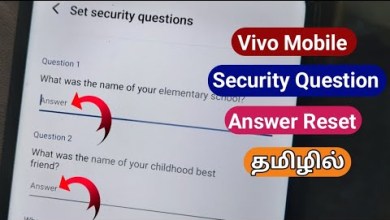 Vivo Security Question Problem/How To Change Security Vivo Security Question Problem/How To Change Security