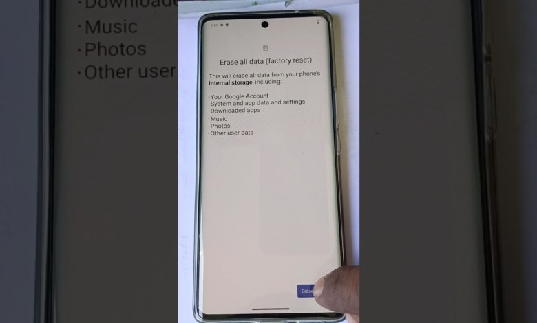 Vivo V29 factory reset settings Vivo V29 factory reset settings