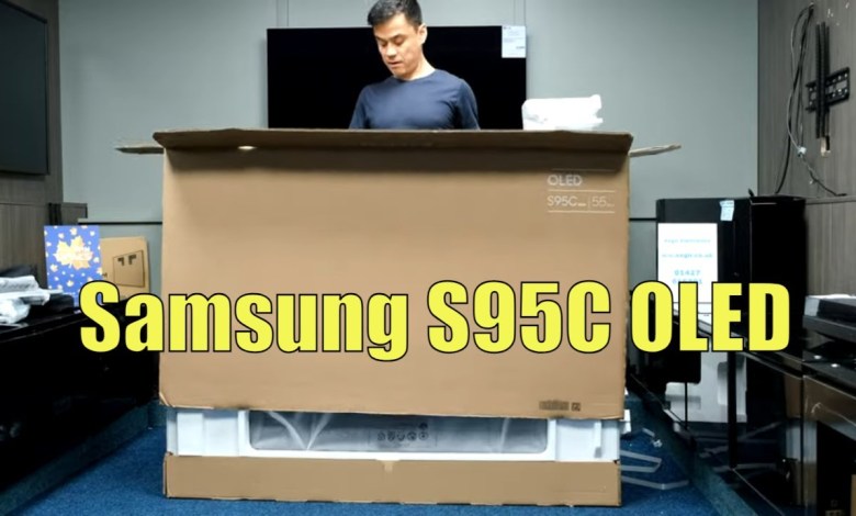 Samsung S95C Unboxing the immersive QE55S95C OLED Samsung S95C Unboxing the immersive QE55S95C OLED