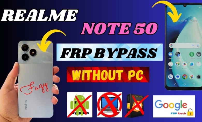 New Trick Realme Note 50 Frp bypass without pc || All New Trick Realme Note 50 Frp bypass without pc || All