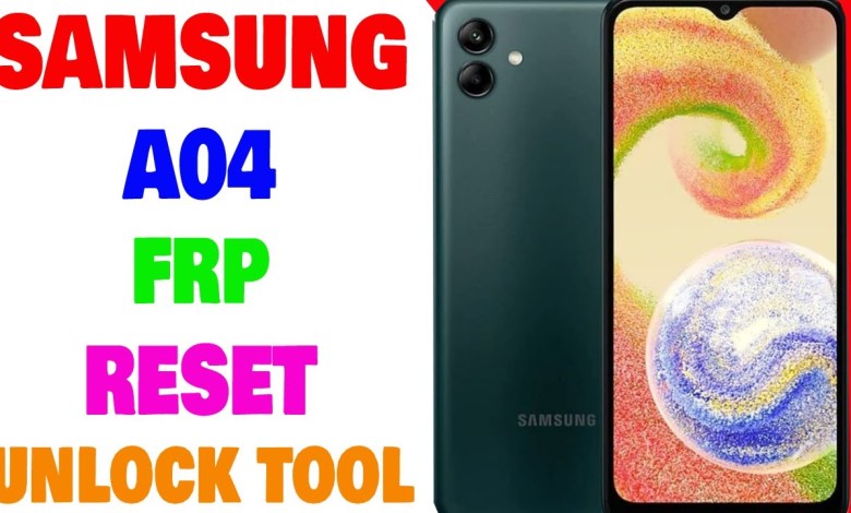 Samsung Galaxy A04 FRP | Samsung A045F FRP Reset Done Samsung Galaxy A04 FRP | Samsung A045F FRP Reset Done