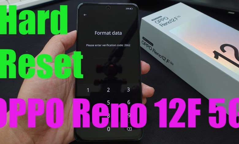 How To Hard Reset OPPO Reno 12F 5G How To Hard Reset OPPO Reno 12F 5G