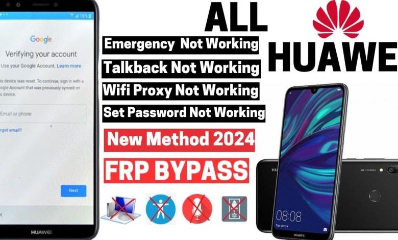 All Huawei FRP Unlock 2024 Google Account Bypass All Huawei FRP Unlock 2024 Google Account Bypass