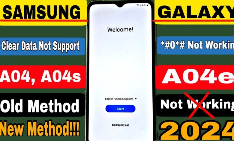 Direct Method:- Samsung A04/A04s/A04e FRP Bypass Direct Method:- Samsung A04/A04s/A04e FRP Bypass