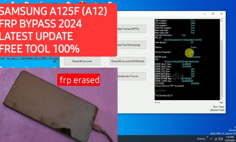 Samsung A125F (A12) frp bypass 2024 latest update free Samsung A125F (A12) frp bypass 2024 latest update free