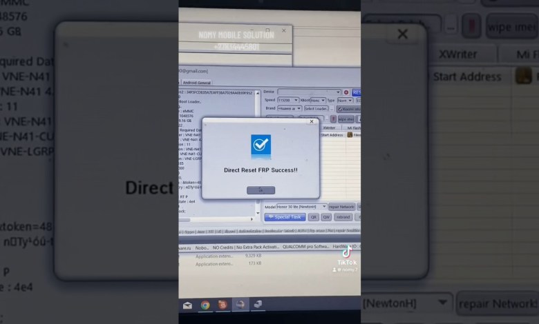 Honor X8 5g (VNE-N41) Frp Remove One Click #foryou Honor X8 5g (VNE-N41) Frp Remove One Click #foryou
