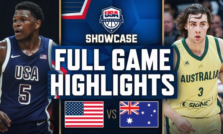 AUSTRALIA vs USA | USAB SHOWCASE | FULL GAME HIGHLIGHTS AUSTRALIA vs USA | USAB SHOWCASE | FULL GAME HIGHLIGHTS