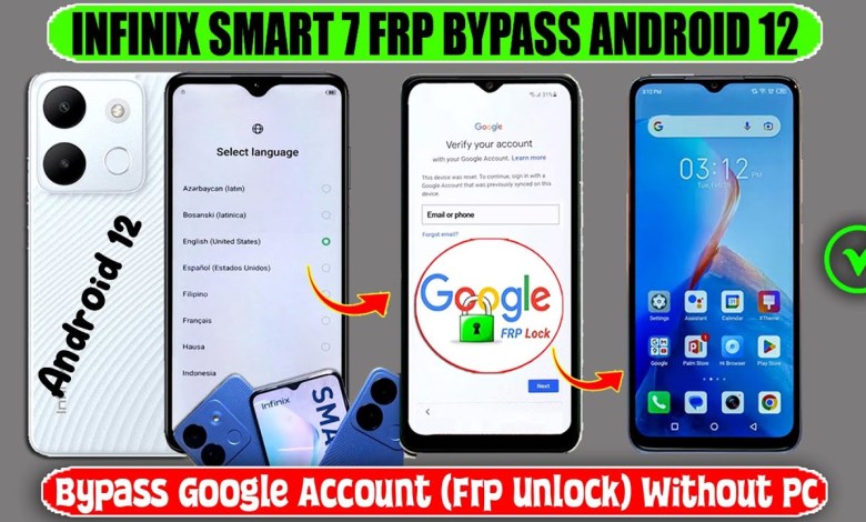 Infinix Smart 7 Frp Bypass Android 12 Without Pc Infinix Smart 7 Frp Bypass Android 12 Without Pc