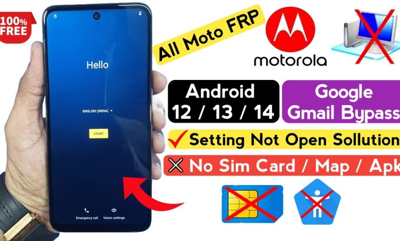 Curious about Moto Android? Learn how to bypass FRP without a PC on Android 12, 13, and 14 devices! Curious about Moto Android? Learn how to bypass FRP without a PC on Android 12, 13, and 14 devices!