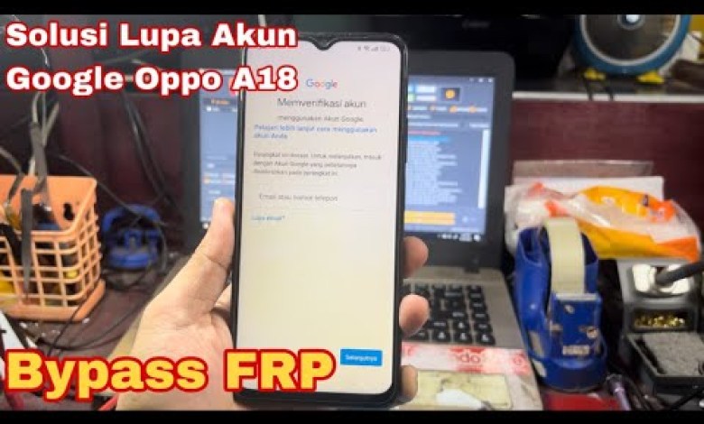 The Latest and Fastest Way to Bypass FRP Oppo A18 With The Latest and Fastest Way to Bypass FRP Oppo A18 With