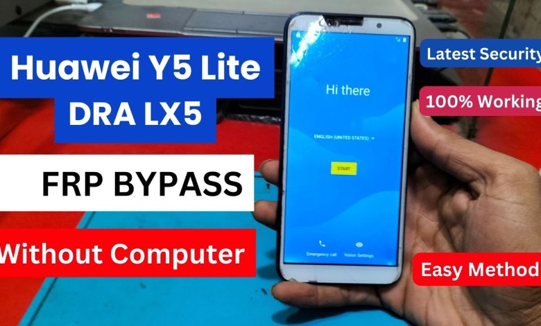 Huawei Y5 Lite DRA LX5 FRP Bypass | Google Account Lock Huawei Y5 Lite DRA LX5 FRP Bypass | Google Account Lock