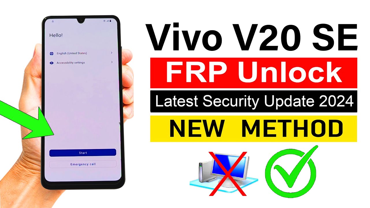 Vivo V20 SE Google Account Bypass 2024 – NEW METHOD Vivo V20 SE Google Account Bypass 2024 – NEW METHOD