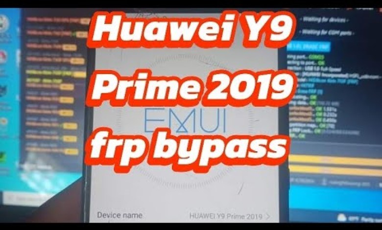 Huawei Y9 Prime 2019 STK L22 Frp Google Account bypass Huawei Y9 Prime 2019 STK L22 Frp Google Account bypass