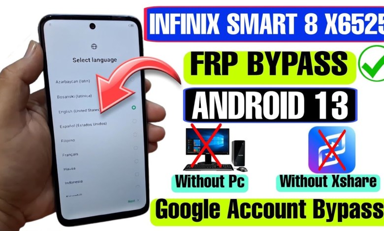 Infinix Smart 8 FRP Bypass 2024 Android 13 | Infinix Infinix Smart 8 FRP Bypass 2024 Android 13 | Infinix