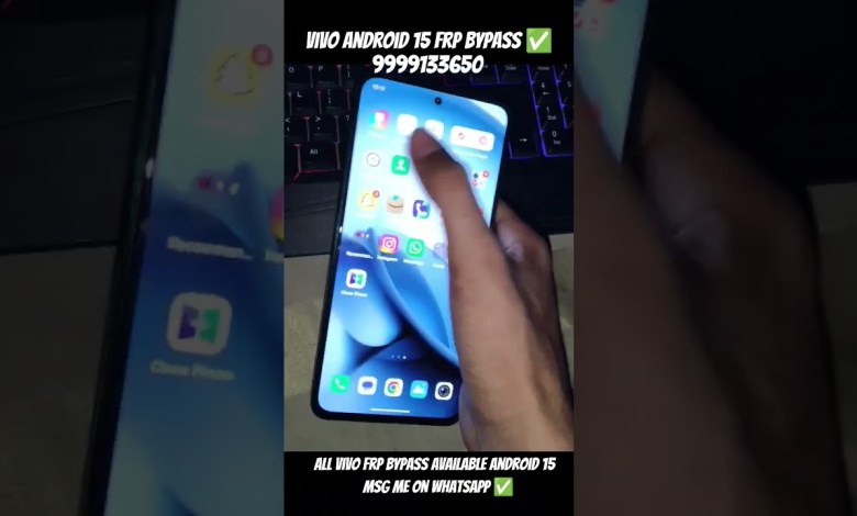 Unlocking Secrets: How I Successfully Bypassed FRP on Vivo Y300 with Android 15! Unlocking Secrets: How I Successfully Bypassed FRP on Vivo Y300 with Android 15!