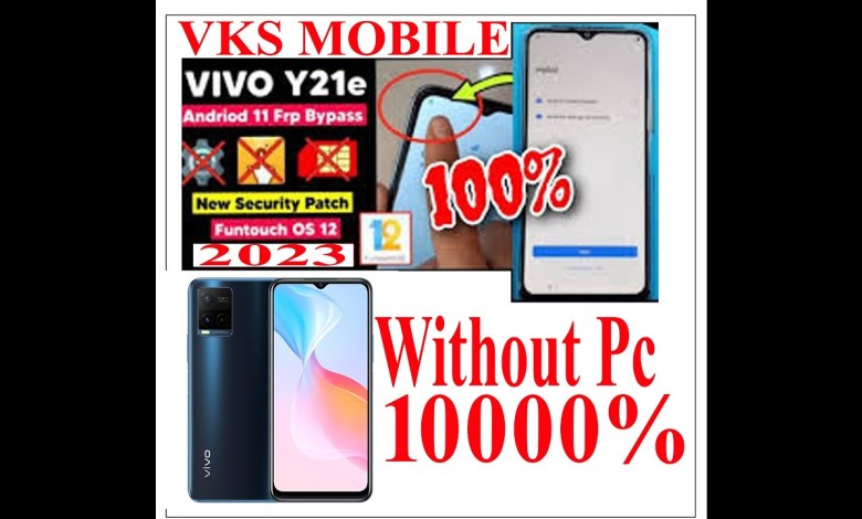 VIVO Y21E FRP BYPASS Android 11 frp bypass without pc VIVO Y21E FRP BYPASS Android 11 frp bypass without pc