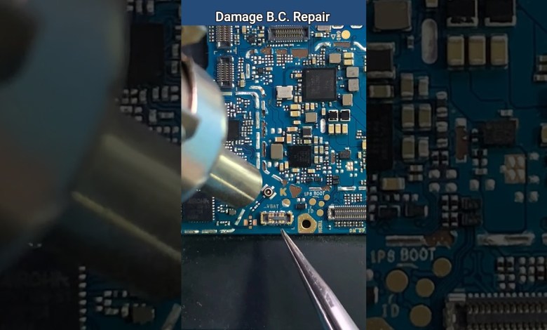 Damage B.C. Repair #technology #mobilerepair Damage B.C. Repair #technology #mobilerepair