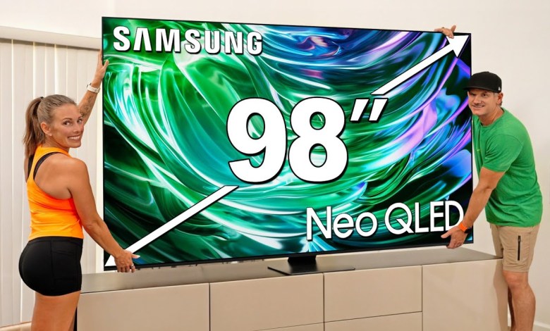 Massive 98″ Samsung QN90D Mini-LED TV Massive 98″ Samsung QN90D Mini-LED TV