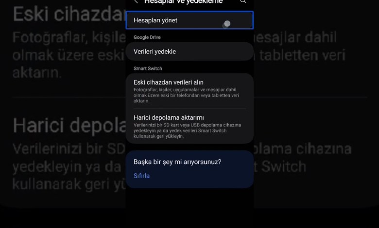 Samsung telefonlardan Google hesabınızı kaldırın Samsung telefonlardan Google hesabınızı kaldırın