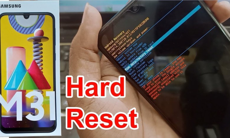 Samsung M31 | How to factory reset Samsung Galaxy m31 | Samsung M31 | How to factory reset Samsung Galaxy m31 |