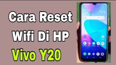 Cara Reset Wifi Di HP Vivo Y20 Cara Reset Wifi Di HP Vivo Y20