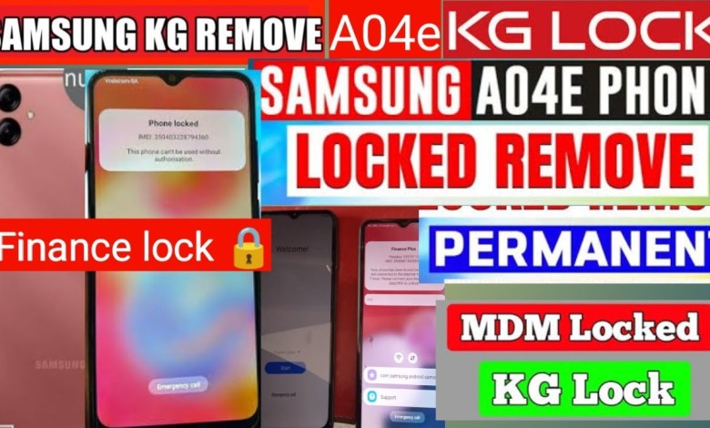 Samsung A04e KG Lock Remove Permanently without credit Samsung A04e KG Lock Remove Permanently without credit